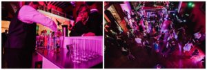Barkeeper mixt Drinks, Gäste tanzen und lachen – authentische Hochzeitsreportage aus NRW.